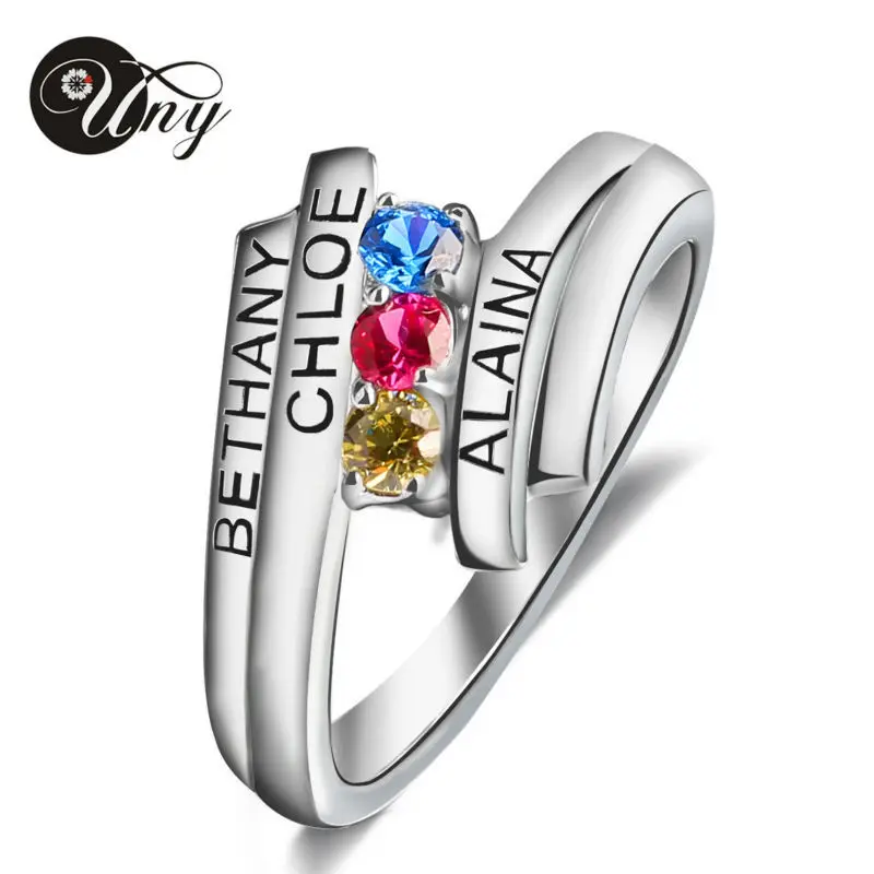 UNY Ring Personalized Anniversary Gifts Rings Love Custom DIY