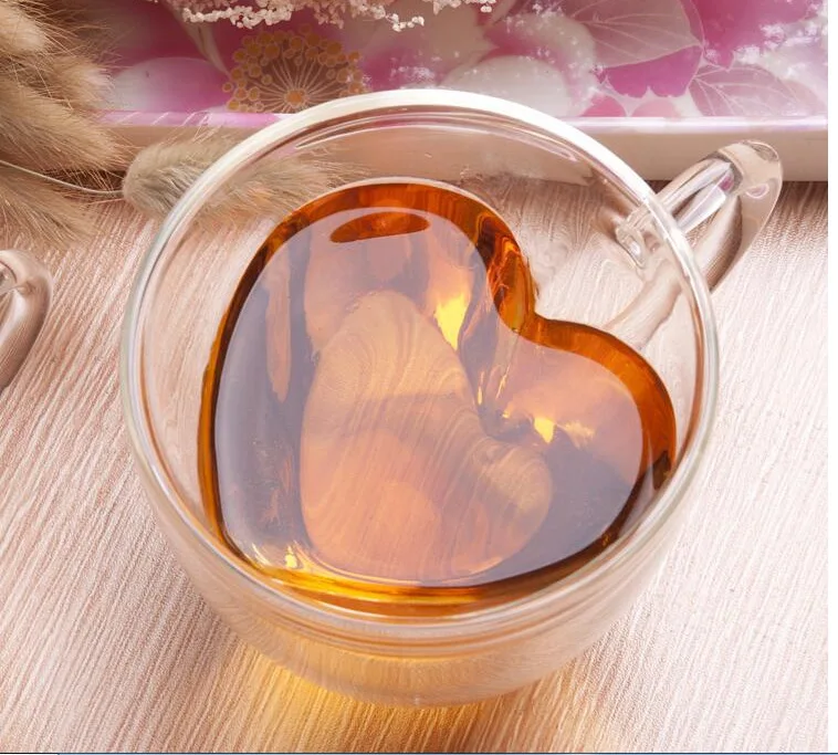 

Lovely Shot Glass Water Bottle Lemon Juice Cup Drinkware Tea mug Double Wall Glass Coffee Cup Champagne Glasses Milk Cups