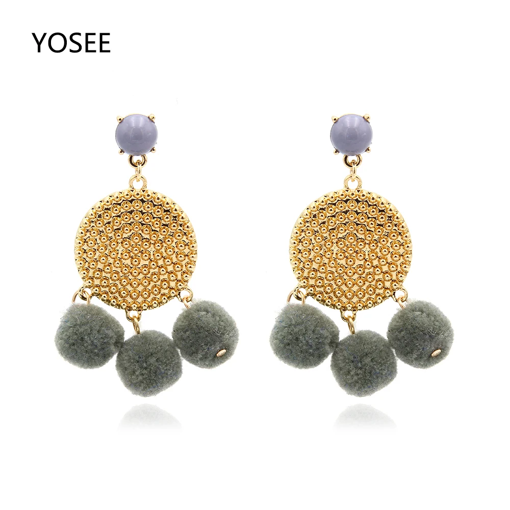 Bronze Filigree Flower Mandala Dangle Earrings Etnic Oriental Festival Boho