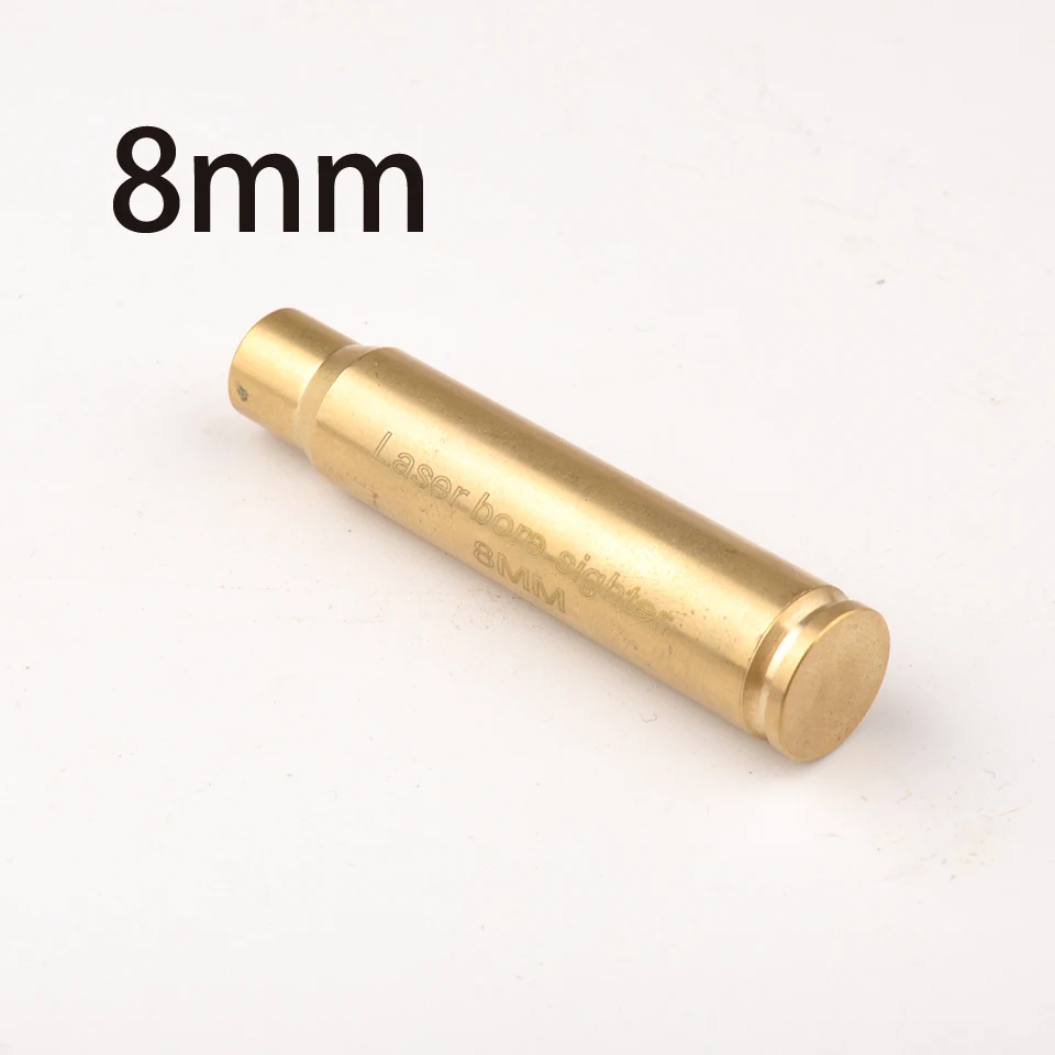 Red Dot Laser Brass CAL Cartridge Bore Sight For Scope Hunting
