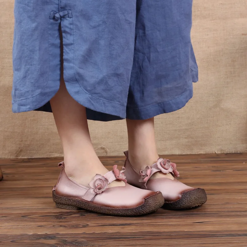 

women's shoes 2018 genuine leather handmade flat heel boat driving sketchers shoes flower moccasins loafers imter scarpe donna