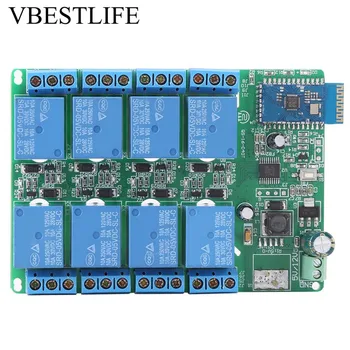

5V 8 Channel Relay Board Bluetooth Delay Relay Switch Module for Android Phone