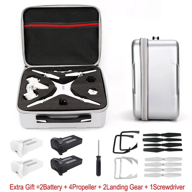 

Waterproof Durable light weight Handheld Bag Protective Storage Bag suitcase For SJRC S20W RC Drone Quadcopter Portable suitcase