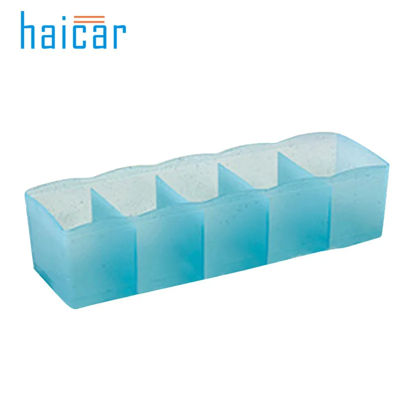 

1Pcs Multi-function Desktop Drawer Clothing Storage Box Five Grid Storage Box Underwear Socks Bra Ties Organizer 2018 Dropship
