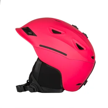 

2018 New Top Quality ski helmet skiing and snowboardig helmet with ski lens international authentication black red blue colors