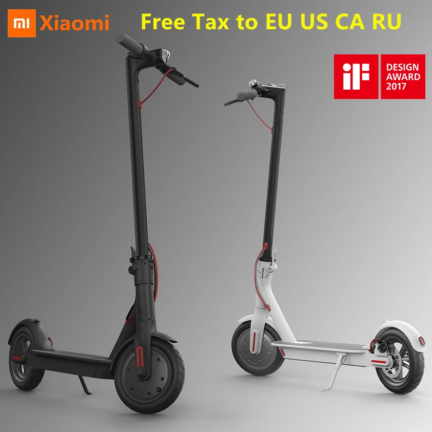 ЕС США RU Бесплатный налог оригинальный Xiaomi Mijia M365 складной умный электрический