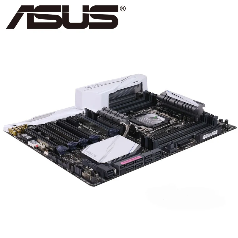 Настольная Материнская плата Asus X99 DELUXE II Socket LGA 2011 V3 i7 X DDR4 128G ATX UEFI BIOS оригинальная