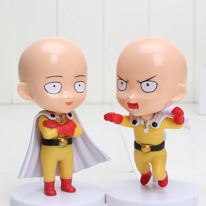 3 шт./компл. 10 см аниме ONE PUNCH MAN фигурку Nendoroid Сайтама Цифры брелок ONE PUNCH-MAN/Сайтама модель игрушки