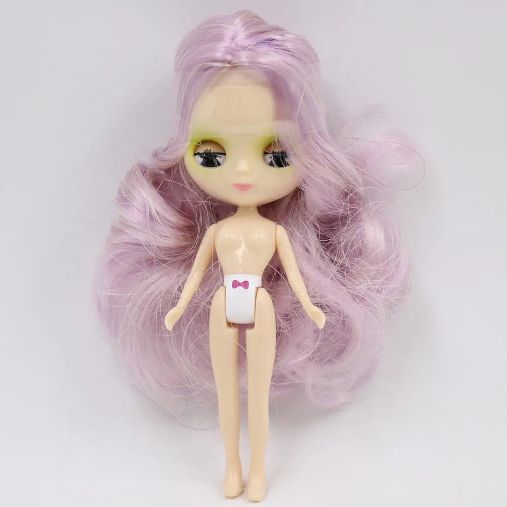 Ледяной обнаженной мини Blyth кукла 27 видов стиля, одежда случайный BJD - Цвет: nude doll