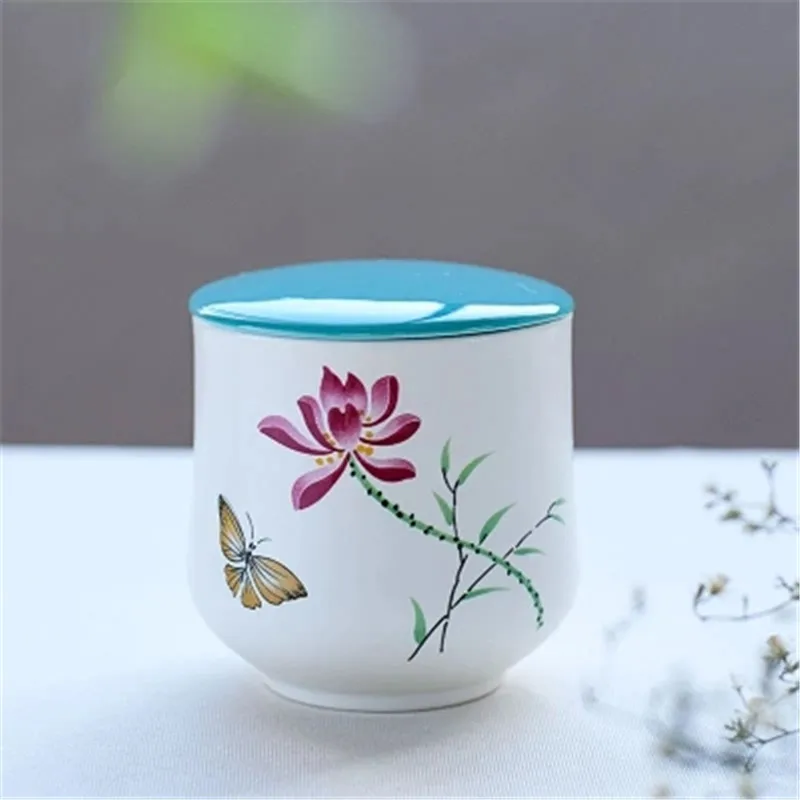 

Sealed Ceramic Tea Boxes Sets Waking Tea Cans Traveling Storage Tanks Portable Tanks Clay Pottery Of Tea Packaging Box Canister