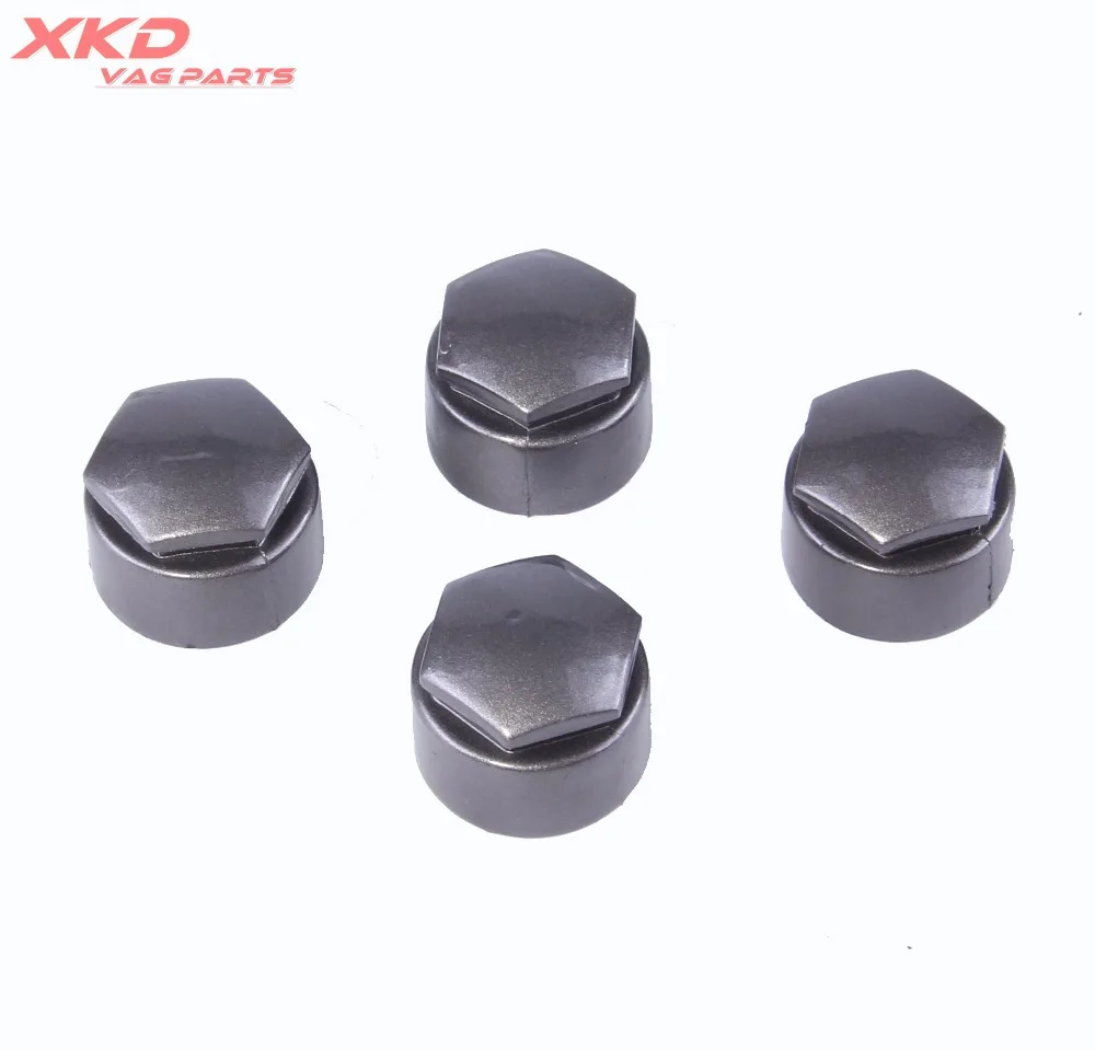 4F0601173 New 4Pcs Wheel Lug Nut Bolt Caps Fit For Aud A3 A4 A5 A6 A7