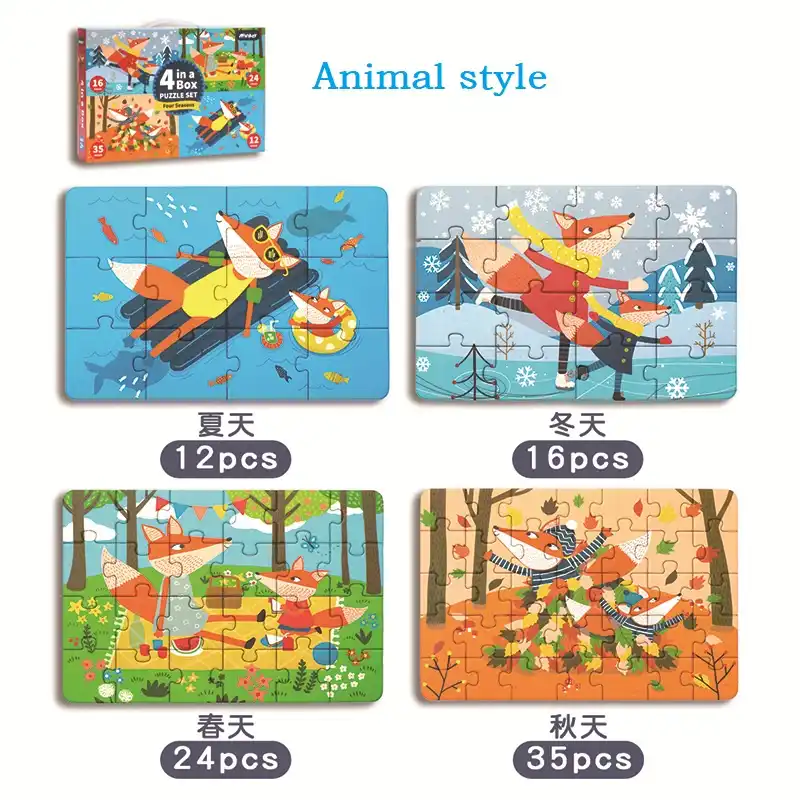 creative puzzle 4 in 1