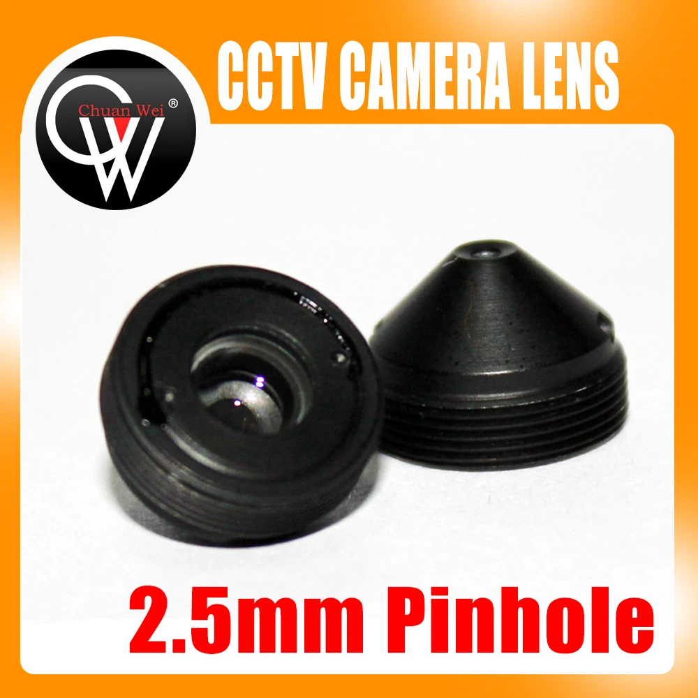 

High quality 2.5mm lens Metal Pointed cone CCTV Board Camera Lens For CCTV Security Camera Free Shipping