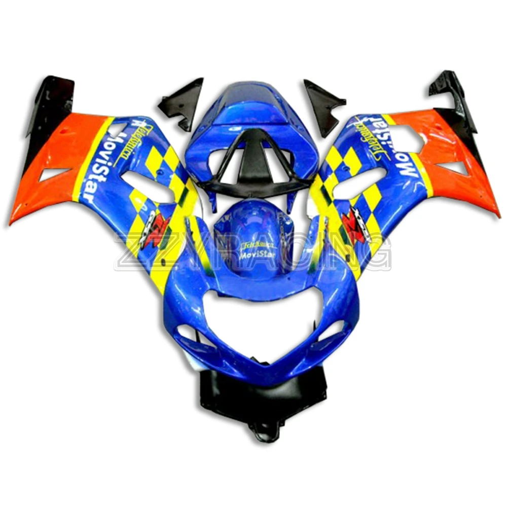 

Injection Fairings Kits for Suzuki GSXR600-750 K1 2000 - 2003 Year Complete ABS Plastic Covers Motorcycle Panels Sky Blue Panel