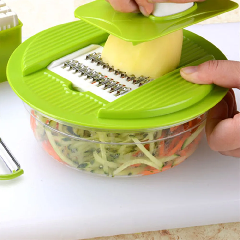 Kitchen Multifunctional Grater Fruit Vegetable Tools Cutter Slicer