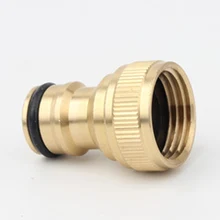 Кухня краны водопроводной воды соединительные запчасти внутренняя 1/2 дюйма латунный садовый кран воды Насадка на шланг подсоединительный фитинг