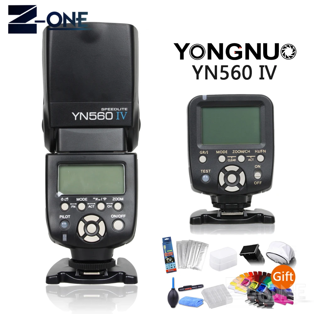 

Yongnuo YN560-TX Wireless Flash Controller + Flashgun YN560IV Speedlight Speedlite for Canon 77D 750D 760D 5D 60D 5D2 6D 7D 400D