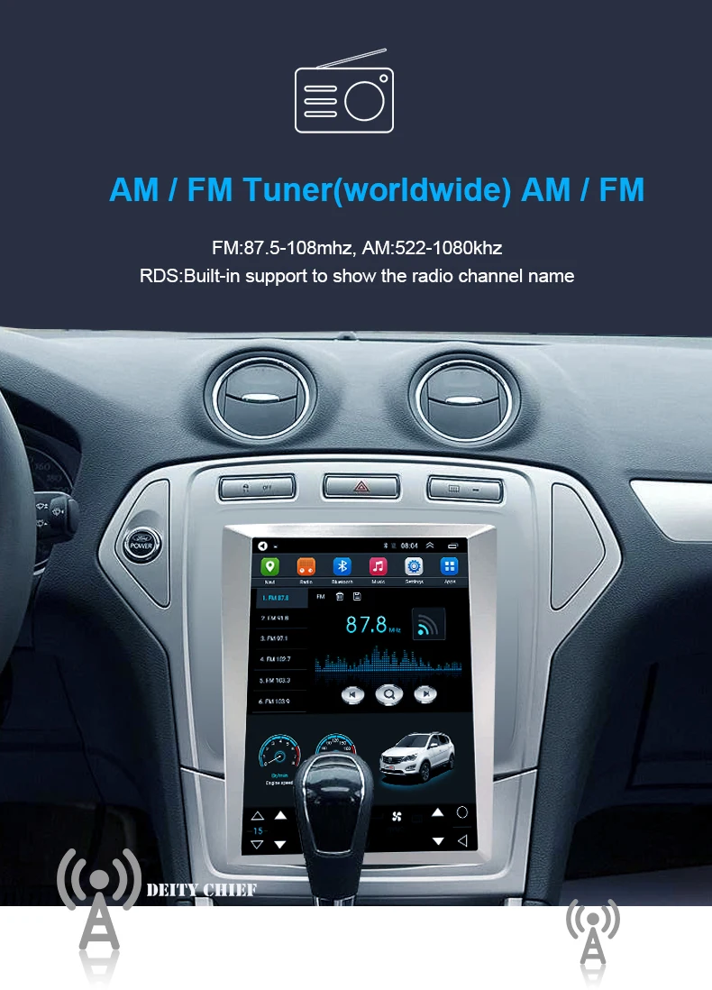 64GB Android8.1 Tesla стиль Автомобильный gps навигатор для Ford Mondeo 2007-2010 yea вертикальный экран gps Мультимедиа Радио navigaton