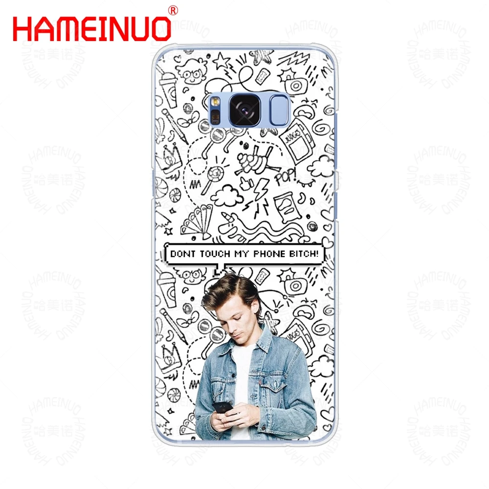 HAMEINUO One Direction 1d Louis Tomlinson cell phone case cover for Samsung Galaxy S9 S7 edge PLUS S8 S6 S5 S4 S3 MINI