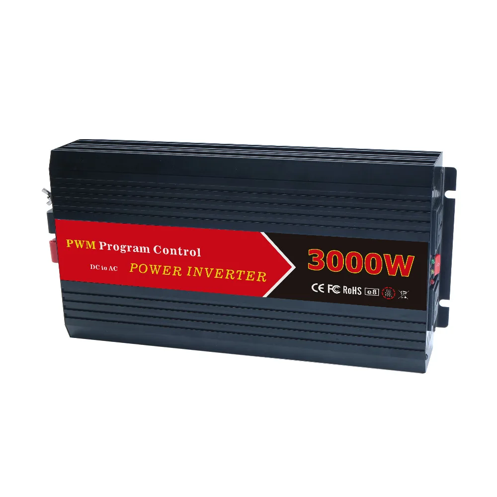 

W3000 PWM 3000W DC 12V 24V to AC 110V 220V control off grid power inverter