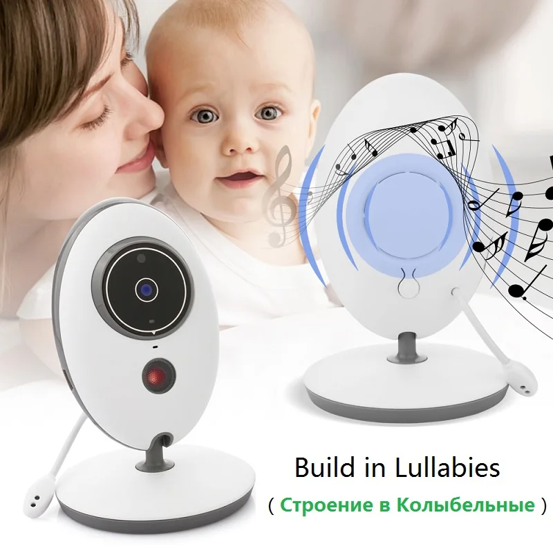 BabyKam 2,4 ГГц беспроводной радионяня VB601 обновленная детская электронная няня цифровая детская камера монитор температуры