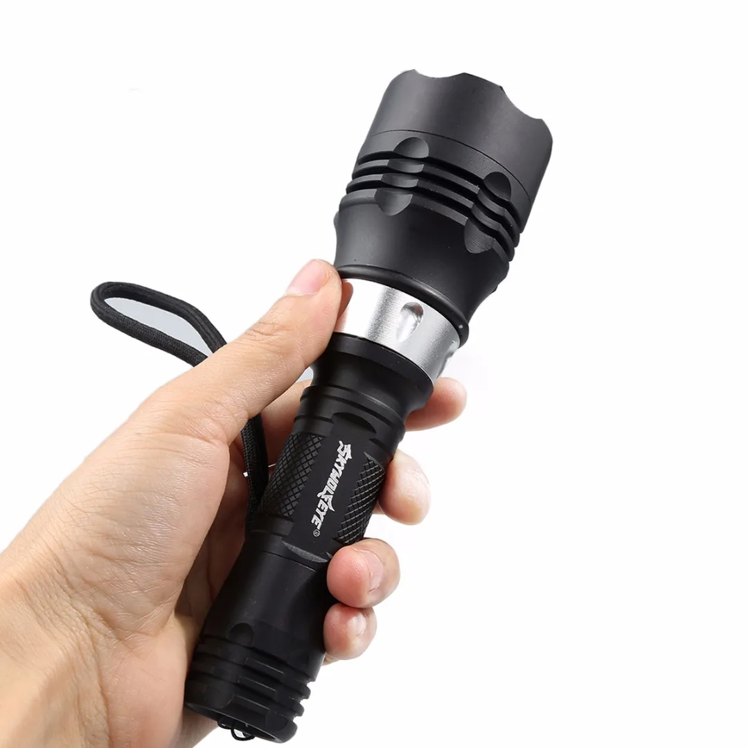 2019 New Underwater XML-T6 LED Flashlight 2000 Lumens Scuba Diving Lamp Torch Light
