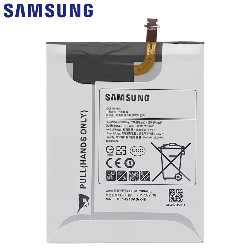 Аккумуляторная батарея для планшета SAMSUNG GALAXY Tab A 7 0 T280 T285 4000 мАч|Аккумуляторы