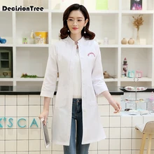 Униформы больничные медсестры скрабы медицинская одежда лабораторное пальто Доктор Медсестры комбинезоны медицинские Женщины Рабочая одежда платье