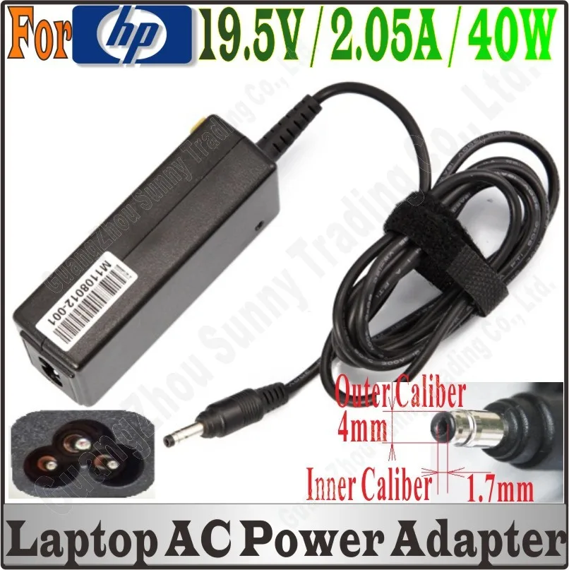 FOR hp 19.5V 2.05A 4mmX1.7mm