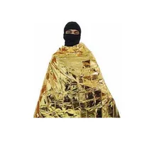 Удерживайте тепло тела аварийное спасательное пространство термальные майларовые одеяла 160 см x 210 см SS