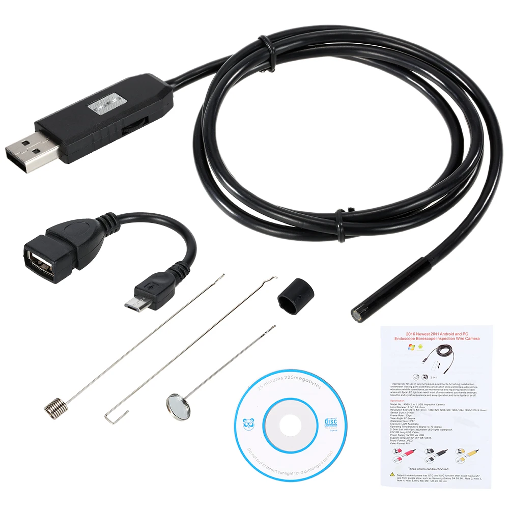 Amazing Waterproof USB Endoscope USBigStore