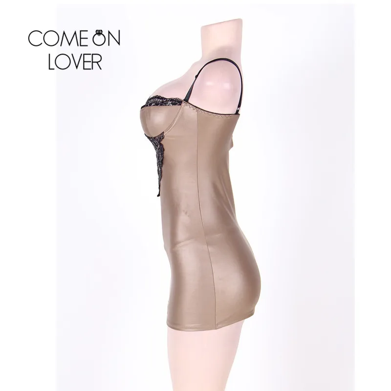 Comeonlover облегающие Babydolls сексуальные для женщин атласная ткань 5XL пеньюар на