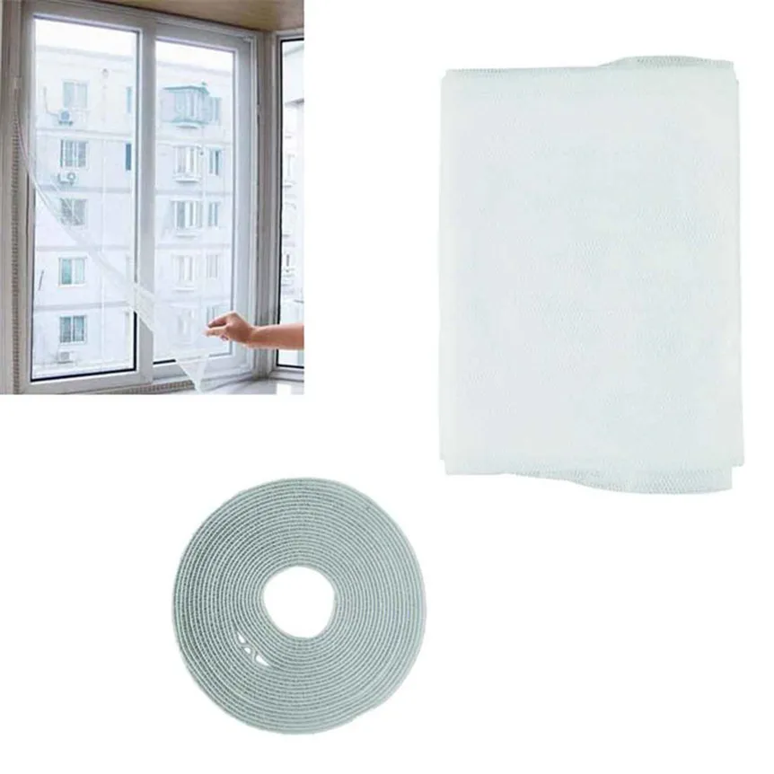 New White Insect Fly Mosquito Window Net Netting Mesh Screen New Curtains 916 Professional High quality