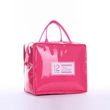 Детские бутылочки с изоляцией Фламинго водонепроницаемый Оксфорд мешок для обеда младенческой Дети еда теплее Термосумка