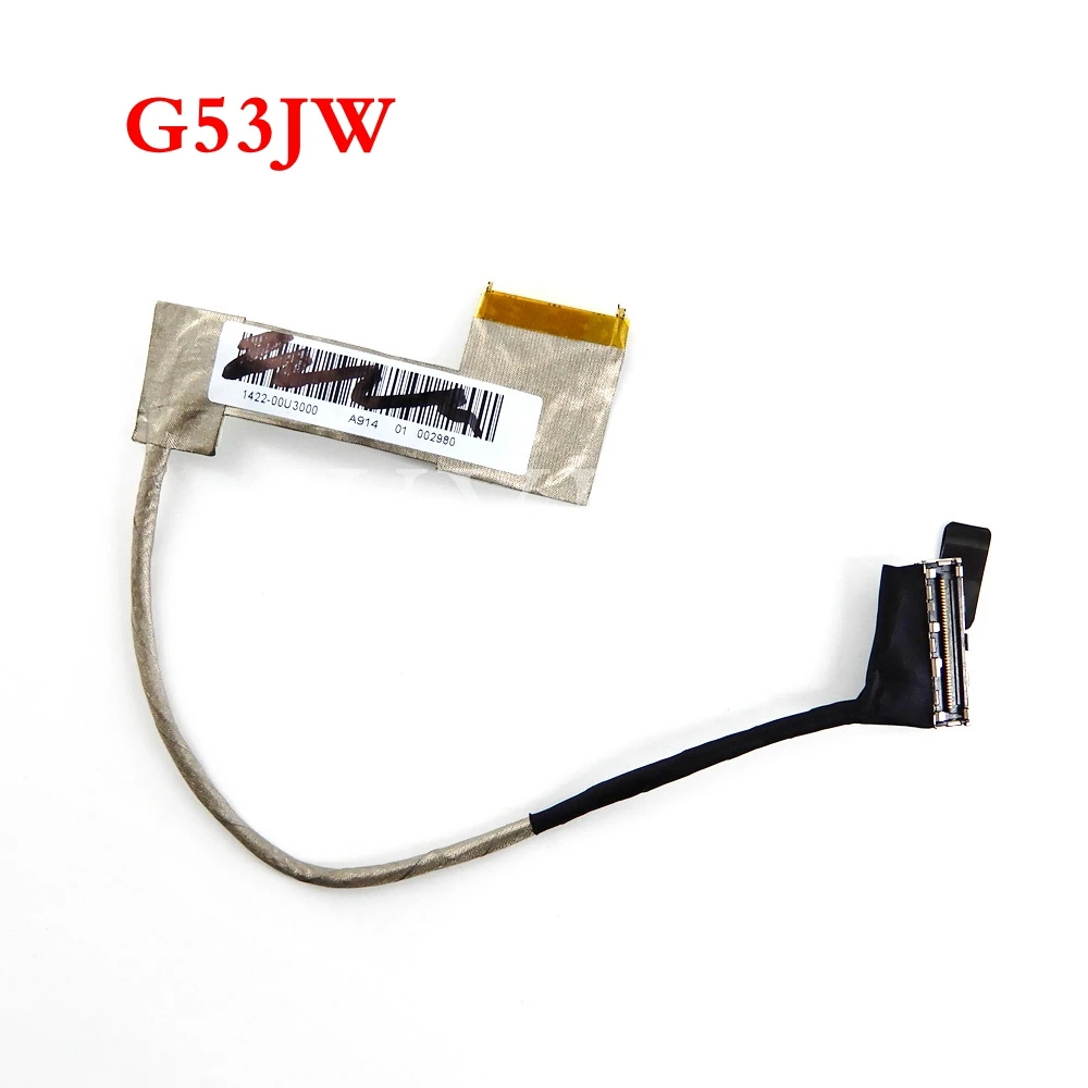 

G53JW LCD Cable Wire For Asus G53 G53S G53SX G53SW G53JW PN:1422-00U3000 Series Notebook Display Line Video Flex Screen