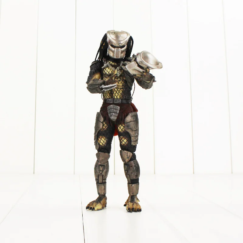 20 см NECA Alien VS. Predaor Jungle Hunter фигурка игрушки Хищник с черепом оружие Коллекционная модель куклы