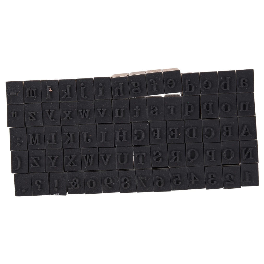 Пакет 70 шт. набор резиновых штампов Винтаж деревянная Коробка Чехол числа буквы алфавита ремесла(без штемпельных подушечек в комплекте