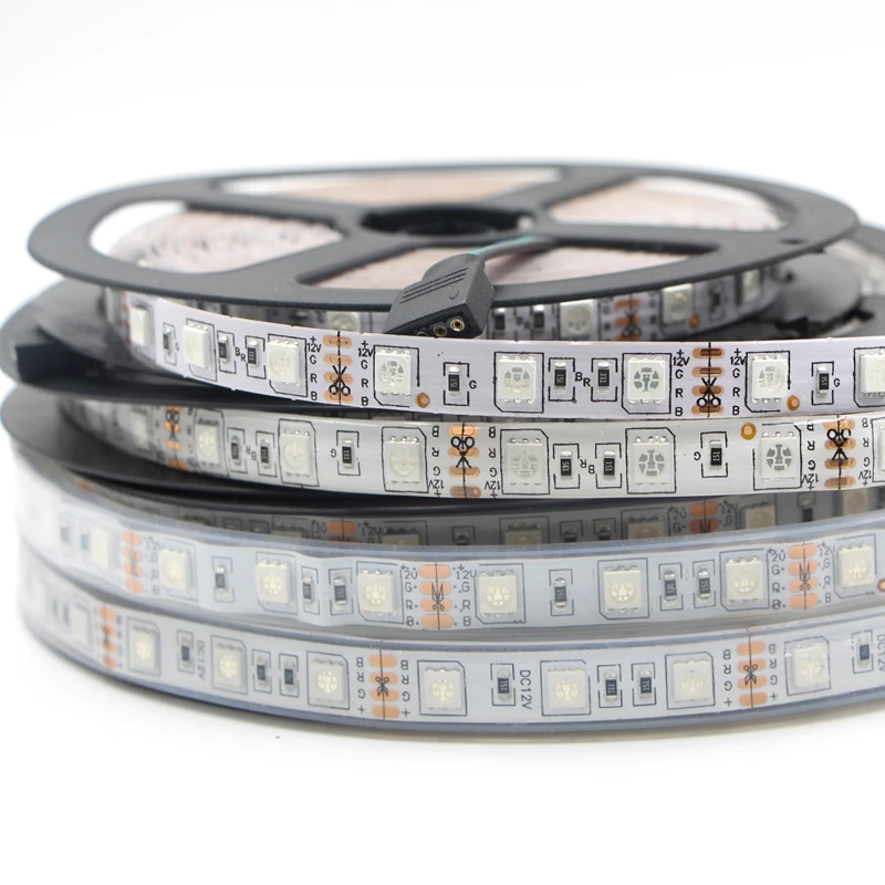 Светодиодная лента 5050 SMD 60LED/M для бассейна под водой водонепроницаемая гибкая
