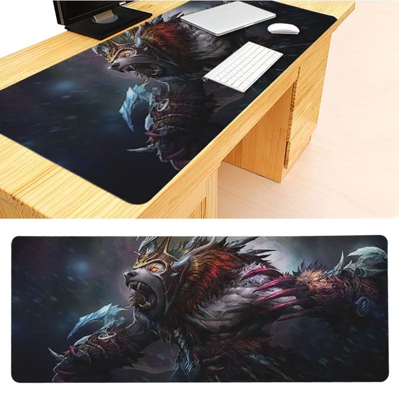  congsipad Custom Skin Dota 2 Tuskar Keyboard Gaming MousePads Size for 30x70cm 30x90cm Rubber Mouse