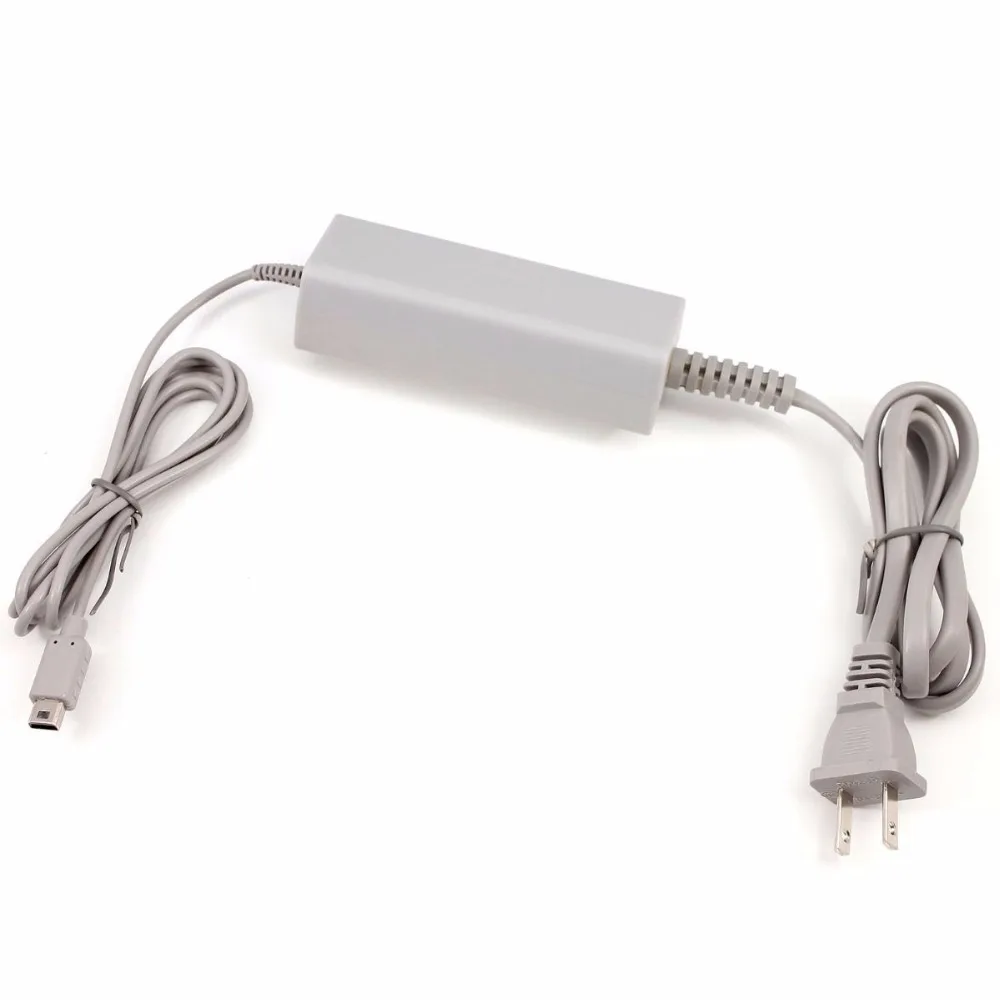 AC Power Supply Adapter Cord US Plug for Nintendo for Wii U GamePad