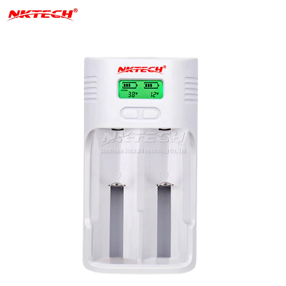 Смарт зарядное устройство NKTECH T2 с ЖК дисплеем 4 2 в/3 6 В/1 в подходит для Soshine 26650 18650