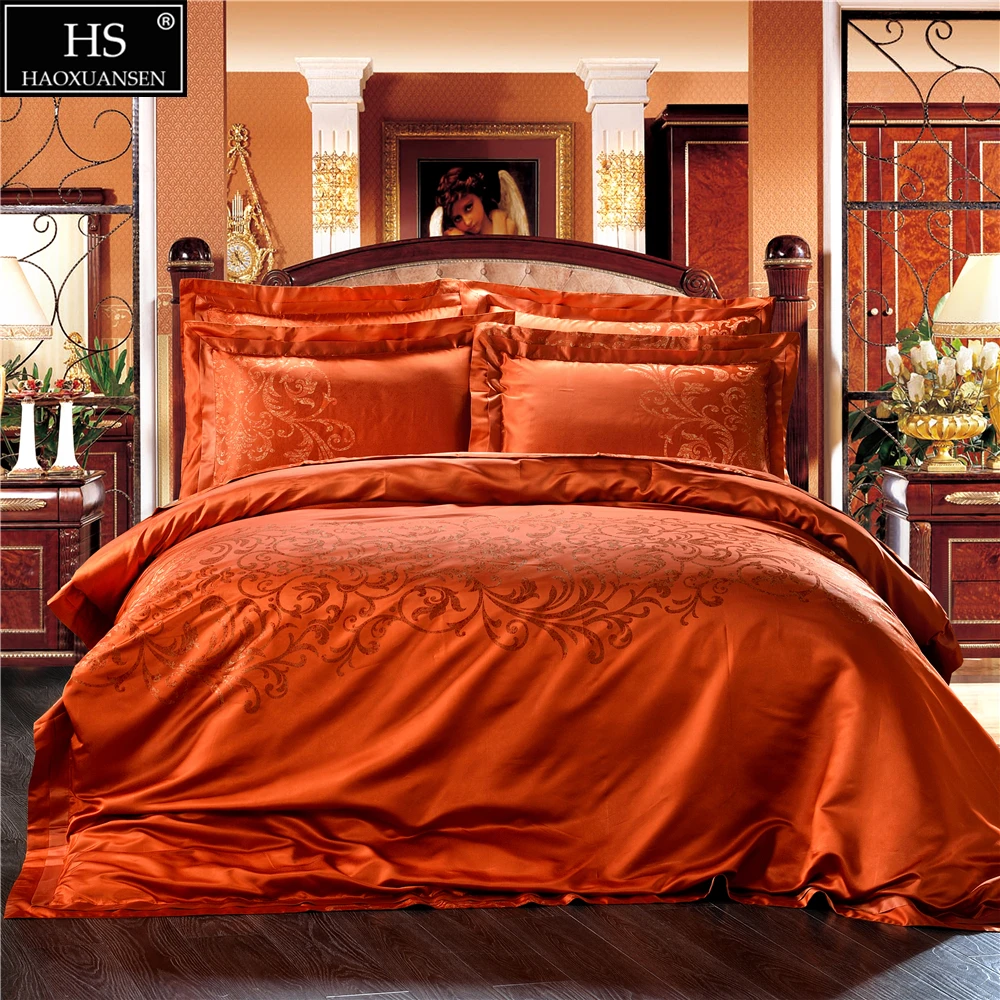 Buy HS European Style Bedding Sets 28 Momme Pure Long