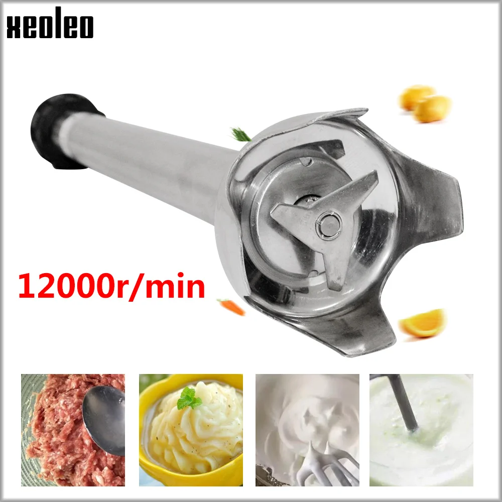 XEOLEO Commercial Hand blender 1000W Heavy duty Stick bar Immersion Blender Stirrer machine Mashing machine for Soup/smoothie