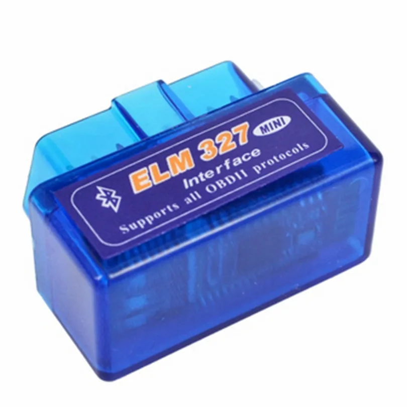 100 шт./лот Топ Супер Мини ELM 327 Bluetooth OBD2/OBD II V2.1 работает на Android Крутящий момент Авто OBD2 диагностическое сканирующее устройство DHL