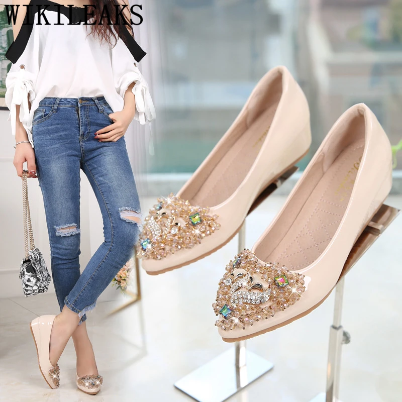 black pumps rhinestone heels wedges shoes for women elegant shoes sexy high heels low heel shoes zapatos mujer 2019 tacones buty