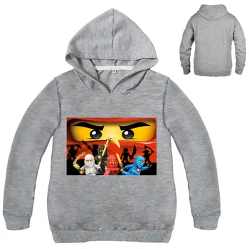 3-14Years Toddler Boy Sweatshirt Toddler Legoes Kids Hoodies Ninjago Shirt Long Sleeve Super Heroes Sweater Jongens Kleding 6