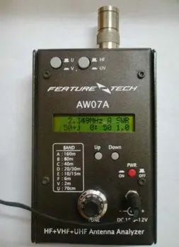 

160M HF/VHF/UHF Impedance SWR Antenna Analyzer AW07A for Ham Radio Hobbists