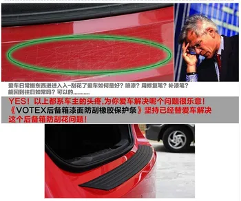 

Car Rear Bumper Scuff Protective Stickers For mustang opel vectra c golf mk4 audi a3 q3 toyota verso opel astra accessories