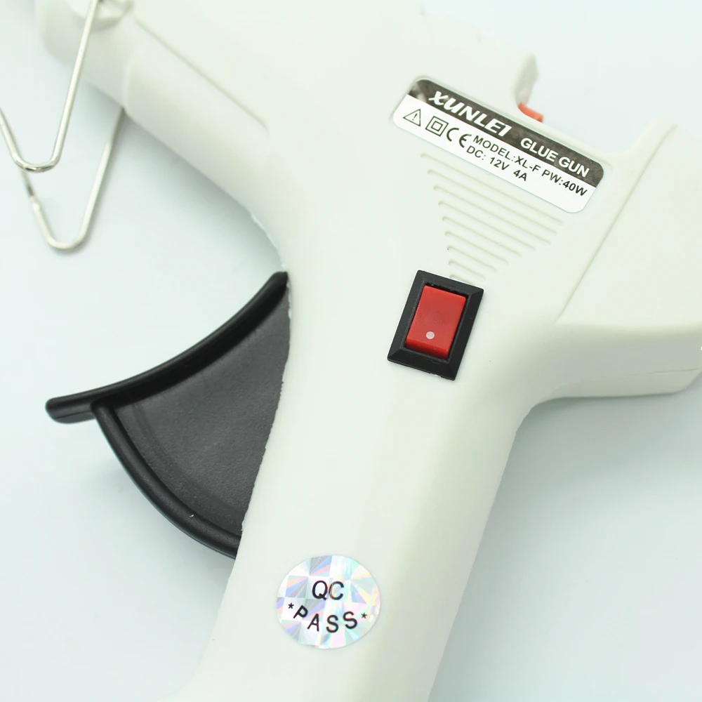 Dent Removal Paintless Dent Repair 40W Hot Melt Glue Gun 12V Car Charging Glue Gun with Car Cigarette Lighter Plug