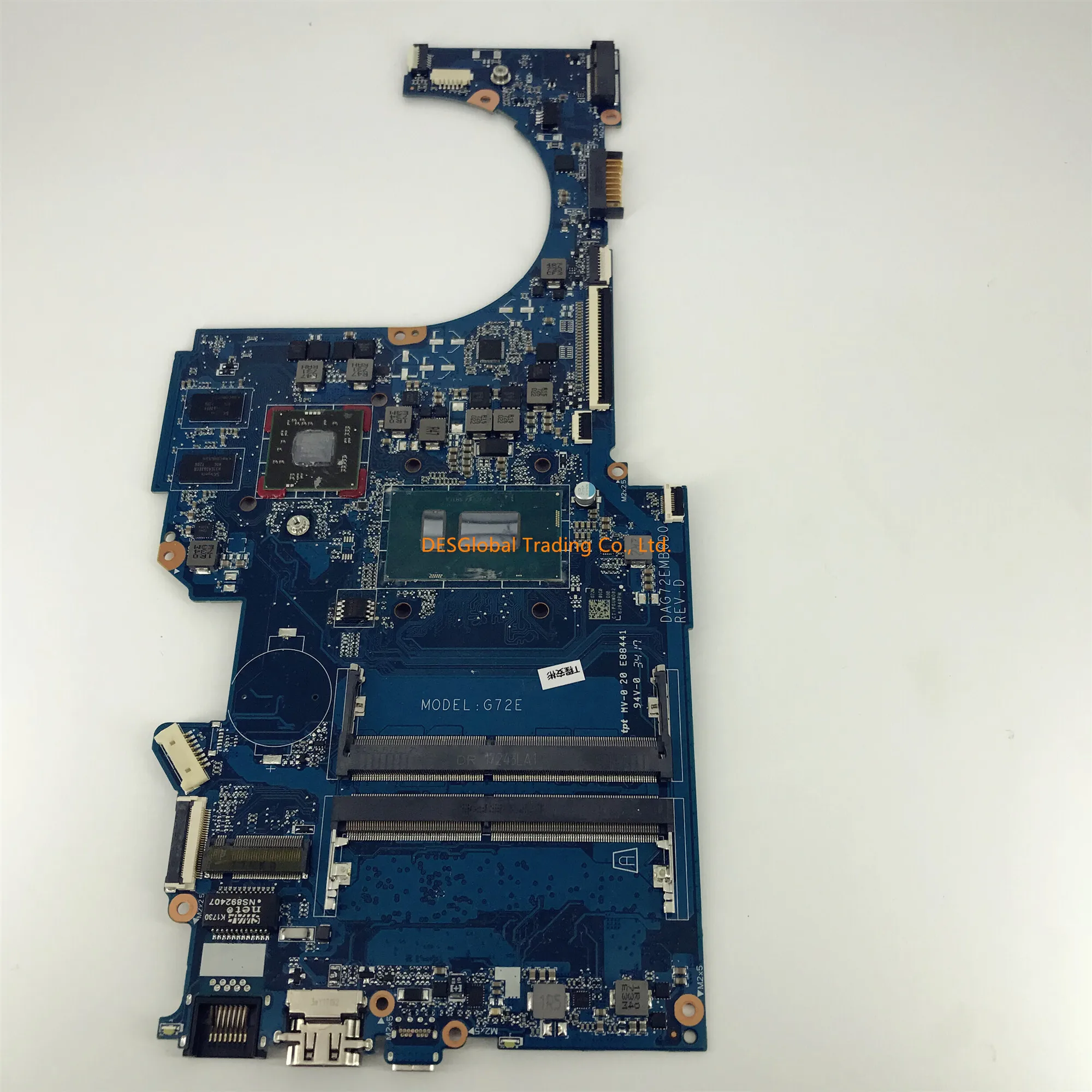  G72E DAG72EMB6D0 Mainboard For HP Laptop 14-BP 14-bp038TX Laptop Motherboard i5-8250U SR3LA 100% Wo